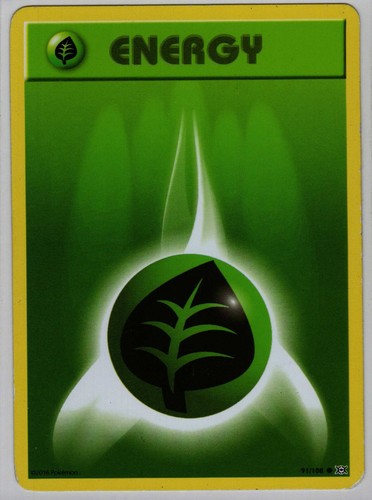 Carta pokémon erba energia - erba,