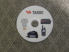 Yaesu ricetrasmettitori uhf radio manuali di servizio utente e schemi su 1 DVD