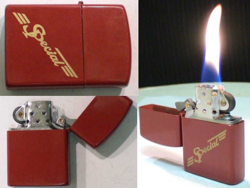 Briquet ancien champ pub - #, ?