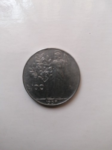 Moneta rara 100 lire del - moneta,