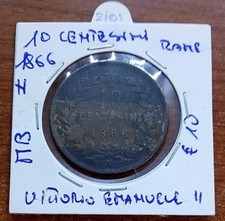 10 CENTESIMI RAME 1866 " N "