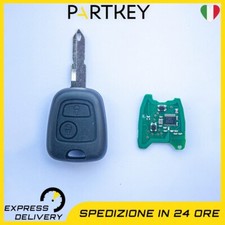 chiave telecomando per Peugeot 206 206SW 206 CC ID46 433 Mhz da programmare