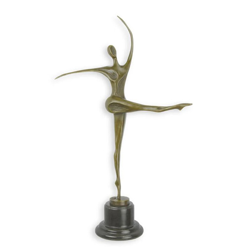 Statua moderna scultura - statua, bronzo