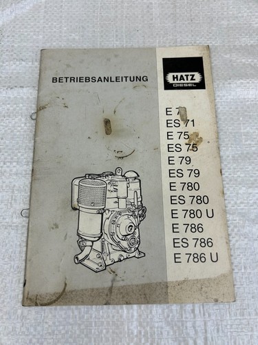 Hatz motore diesel manuale - hatz,