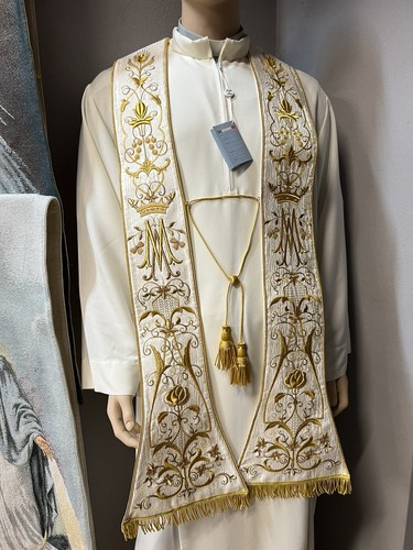 Stola mariana romana bianca - mariana,