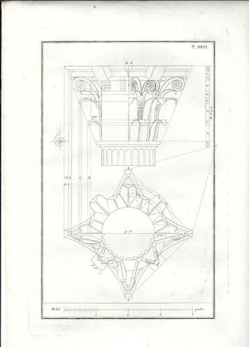 Stampa antica architettura - stampa,