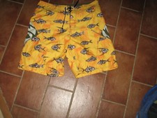 Vintage Rietveld  man surf satin shorts '80s USA   W 34
