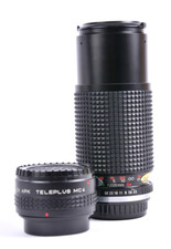 AUTO REVUENON 80-205mm f/4,5 baionetta Pentax K & Kenko 2x