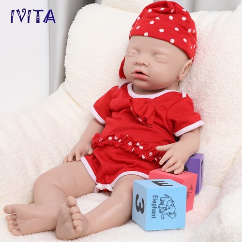 Bambola neonato silicone - , 18"