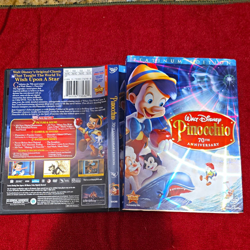 Walt disney pinocchio dvd - disney,