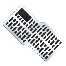 Pedale auto acciaio inox