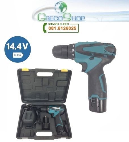 Trapano avvitatore batteria - a,