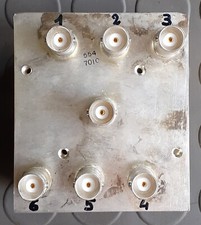 AMPHENOL 325-11635-3 RF SWITCH 1P6T 500MHz 26Vdc BNC femmina