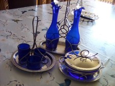 set vintage oliera,acetiera accessori