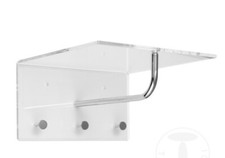 Tomasucci - appendiabiti da parete in Plexiglas ' GHOST ' trasparente  originale