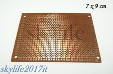 1 pz Basetta millefori 7x9 cm 70x90 mm monofaccia bachelite sperimentale