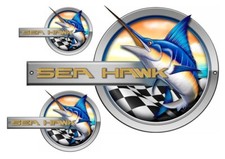 Adesivo Sea Hawk Marlin