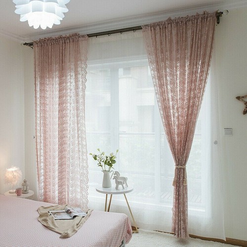 Tenda tulle ricamo - tenda,