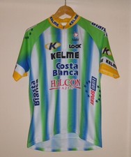DIVISA CICLISMO KELME COSTA BLANCA VINTAGE '90 MARCA NALINI