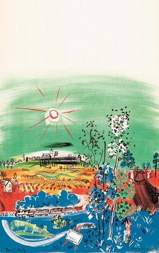 Raoul dufy affiche - dufy,,