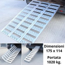 Rampa di carico in alluminio