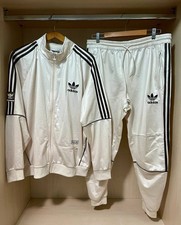 Chile 20 Adidas Originals Tracksuit Cream Men Size XL Tuta Uomo Set Jacket Pants