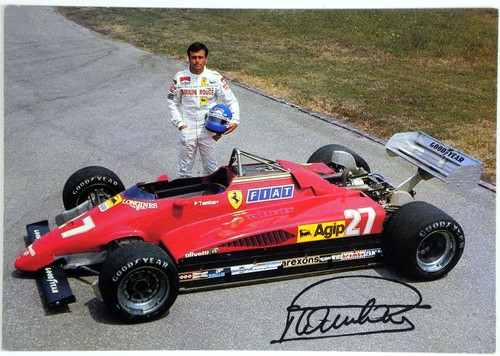 Ferrari official postcard - ferrari,