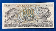 Rep. Ita. Banconota Da 500