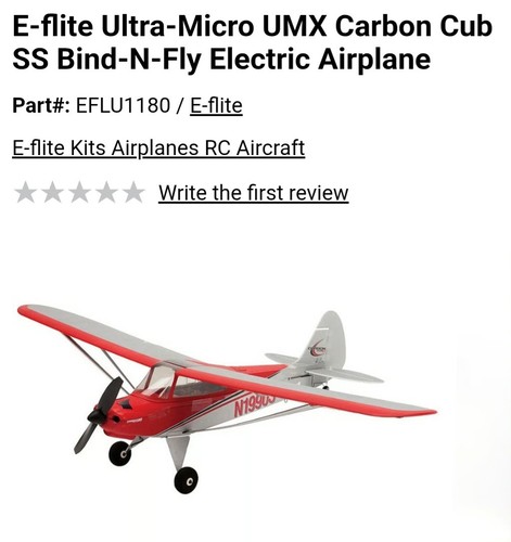 Parte aereo elettrico flite - aereo,