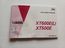 Yamaha XT 600 E - XT 500 E 3TB 1993 manuale uso manutenzione originale italiano