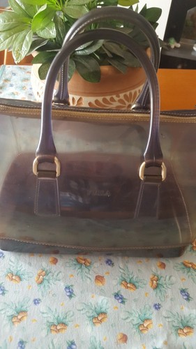 Bauletto trasparente furla - bauletto,