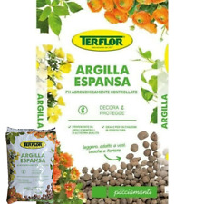 Terflor ARGILLA ESPANSA PER PER PIANTE DRENAGGIO GIARDINO PACCIAMANTE 10/25/50 L