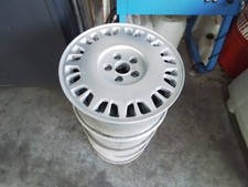 4 cerchi da 16" sabbiati da riverniciare per Lancia Thesis, originali. [3323.23]