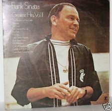DISCO FRANK SINATRA GREATEST HITS II 2  LP 1975 DISCO 33 GIRI VINILE
