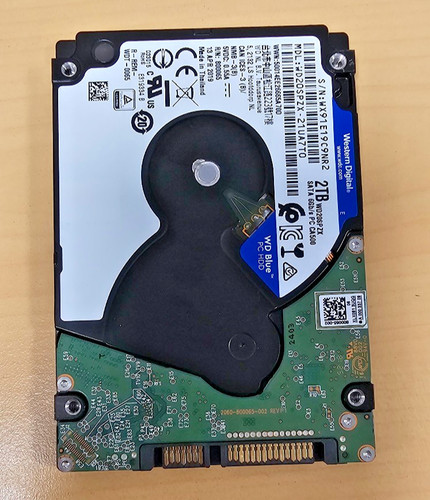 Blue 2tb 5 - wd, 2.5"