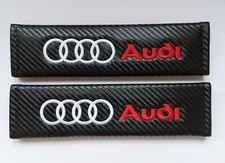 ✅Coppia di2 Copri Cintura Sicurezza AUDI S LINE A1 A4 A3 A5 A6 A7 Q5 Q3 Q7 TT RS