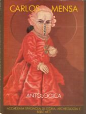 MENSA Carlos  Antologica Accademia Spagnola Storia Archeologia Belle Arti 1987