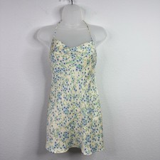 Zara Dress Womens M Blue Green