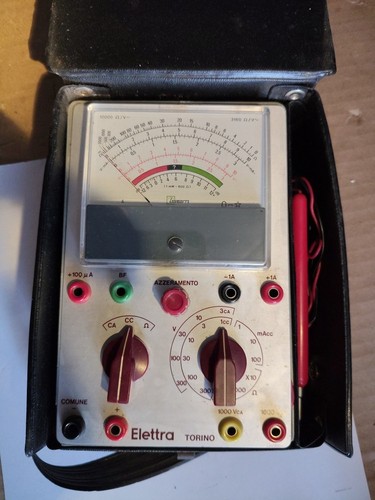 Tester scuola radio elettra - tester,