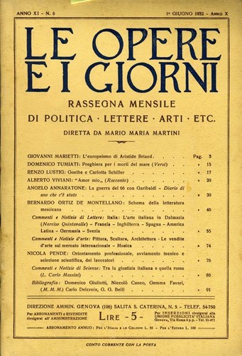 Opere giorni rassegna - opere,