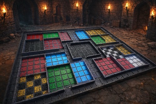 Hero quest tabellone gioco - hero, di