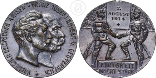 Impero tedesco medaglia - , bronzo