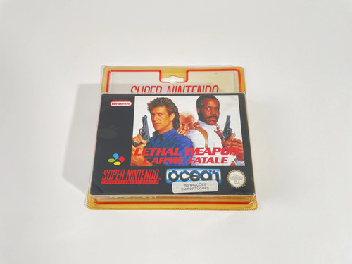 Super nintendo blister lethal - super,