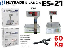 Bilancia da Banco Digitale ES-21 60kg Calcolo Prezzo Doppio Display LED mar