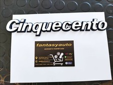 Fiat Cinquecento Sigla Scritta