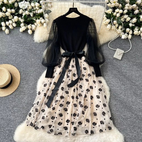 Vestito abito lungo donna - abito,