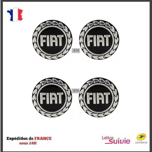Logo stickers pour clé fiat - logo,