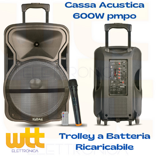 Cassa portatile karaoke - cassa,