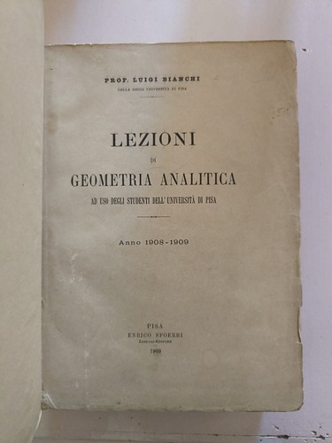 Lezioni geometria analitica - di,