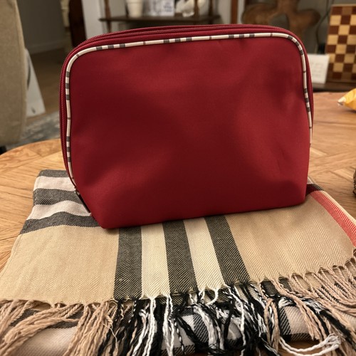 Borsa cosmetica rossa - , burberry